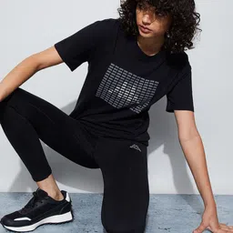 Kappa Women Typography Printed T-shirt-image-64