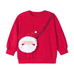 StyleCast x Revolte Girls Cotton Striped Pullover Sweatshirt-picture-15