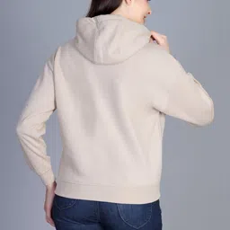 Antiloop Women Printed Hooded Sweatshirt image 4