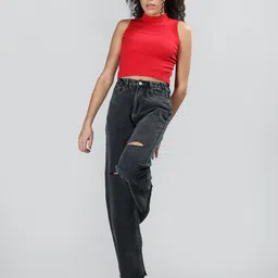 The Roadster Lifestyle Co Pure Cotton Straight Fit Jeans-image-25