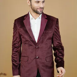 Wintage Notched Lapel Single Breasted Blazer-picture-31