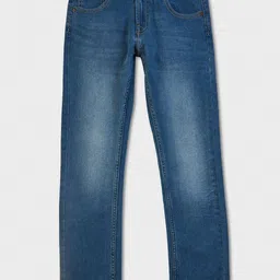 Pepe Jeans Boys Slim Fit Mid-Rise Low Distress Light Fade Jeans-picture-31