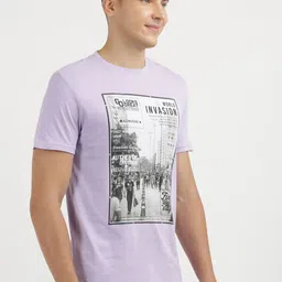MaverIQ Graphic Printed Round Neck Cotton Regular Fit T-shirt image 2