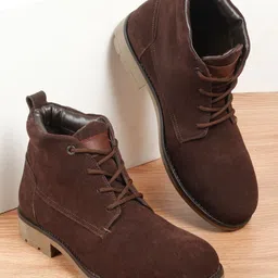 Teakwood Leathers Men Casual Block-Heeled Regular Boots-picture-30