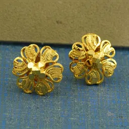 DZINETRENDZ Floral Studs Earrings-picture-29