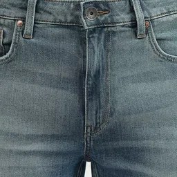 United Colors of Benetton Men Bootcut Cotton Low Distress Jeans image 5