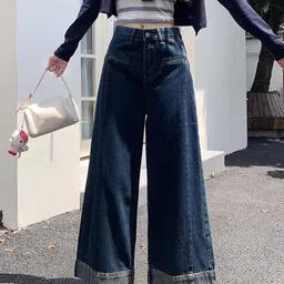 StyleCast Women Relaxed Fit Mid-Rise Slash Knee Jeans-image-28