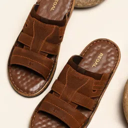 Regal Men Leather Comfort Sandals-picture-16