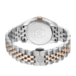 PHILIPP PLEIN Women Brass Embellished Dial & Stainless Steel Bracelet Analogue Watch image 3