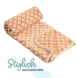 Kuber Industries Brown & White 3 Pcs Printed Microfiber 280GSM Ultra Absorbent Face Towels image 4