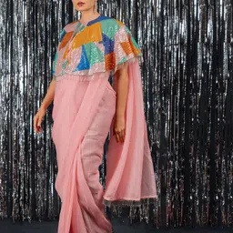 MIRCHI FASHION Embellished SequinnedSaree-image-63