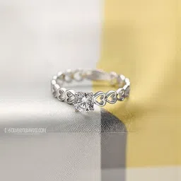 Teeragaj Set Of 2 Stone-Studded Finger Ring image 2