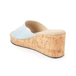 DressBerry Embellished Platform Mules image 3