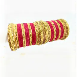 SGN fashion Pink Copper Bangles image 3