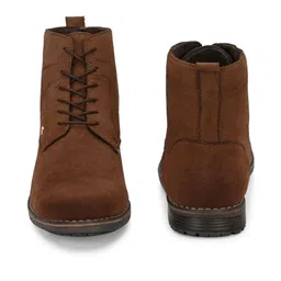 El Paso Men Synthetic Lace-Up Boots image 3