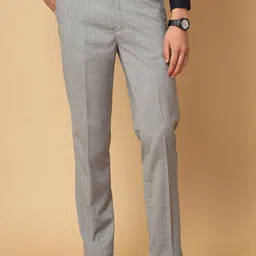 Givo Men Cotton Mid-Rise Regular Trousers-image-13