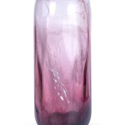AARVI DECOR STUDIO Rose Grandeur Pink Printed Glass Flower Vase image 2