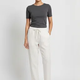 Zwankee Women Relaxed Fit High-Rise Trousers-image-3