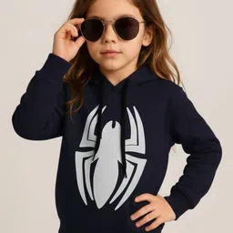 MACK JONNEY Girls Printed Hooded Sweatshirt-picture-26