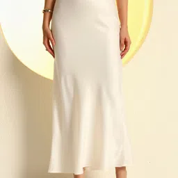 Zastraa AW 2025 High-Waisted Straight Midi Skirt-picture-24