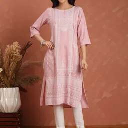 Anouk Women Ethnic Motifs Printed Straight Kurta-picture-27