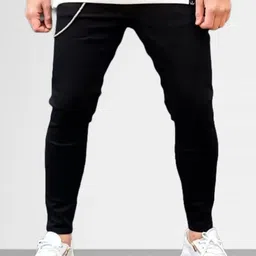 LINARIA Men Classic Tapered Fit Stretchable Jeans-image-69