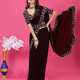 DISHA FASHION Women Solid Printed Traditional Banarasi Saree-picture-34