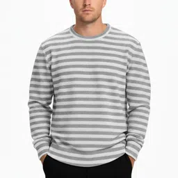 Mast & Harbour Men Striped T-shirt-picture-20