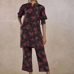 IMARA Floral Printed Co-ord Set-image-4