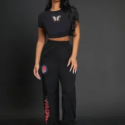 sollobell Print Cotton Tank Crop Top image 5