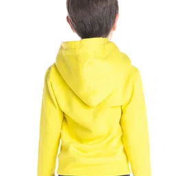 Cherry Crumble Boys Self Design Pullover Hooded Sweatshirt image 3