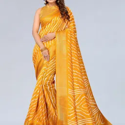Moda Rapido Leheriya Zari Saree-picture-13