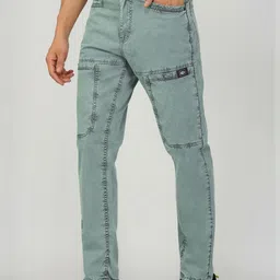 Hymen Legions Men Regular Fit Mid-Rise Cargos Trousers image 5