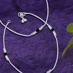 Heer Collection Silver-Plated Anklet-picture-34