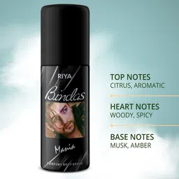 RIYA Set Of 6 Long Lasting Body Spray - 40 ml Each image 4