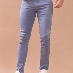 V-Mart Men Slim Fit Mid-Rise Light Fade Jeans-picture-47