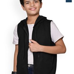 BAESD Boys Fleece Lightweight Open Front Jacket-picture-29