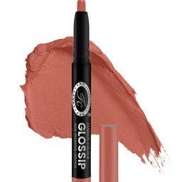 Fashion Colour Glossip Non Transfer Matte Lip Crayon - 3 g - Conch Shell - 810-picture-47