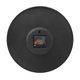 RANDOM Black Silent Clock Round Battery Analogue Wall Clock image 2