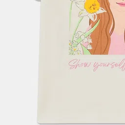 R&B Print Puff Sleeve Cotton Top image 4