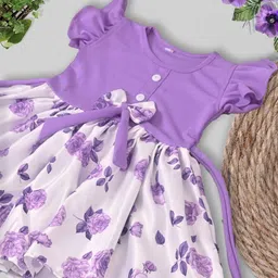 ER LIFE Style Girls Purple Dresses-image-90