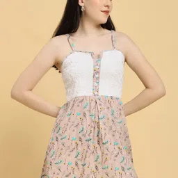 Fashionable Chikan Handikraft Embroidered Cotton Peplum Top-picture-25