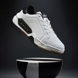 HRX by Hrithik Roshan Men Solid Synthetic Everyday Sneakers-picture-31