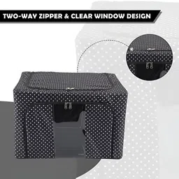 Aura Black & Brown 2 Pieces Regular Wardrobe Organisers image 2