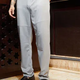 Campus Sutra Men Comfort Relaxed Fit Trousers-picture-13