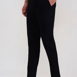 Greenfibre Men Slim Fit Mid-Rise Regular Trousers-picture-10