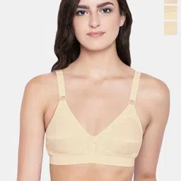 Bodycare Pack Of 3 Full Coverage Cut and Sew Anti Bacterial Non Padded Bra image 1