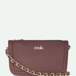 ZOUK Printed Structured Sling Bag-picture-11