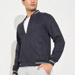 Peregrine by Pantaloons Men Crop Bomber Jacket-picture-10