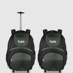 Frokht Travel Laptop Backpack with Wheels image 1